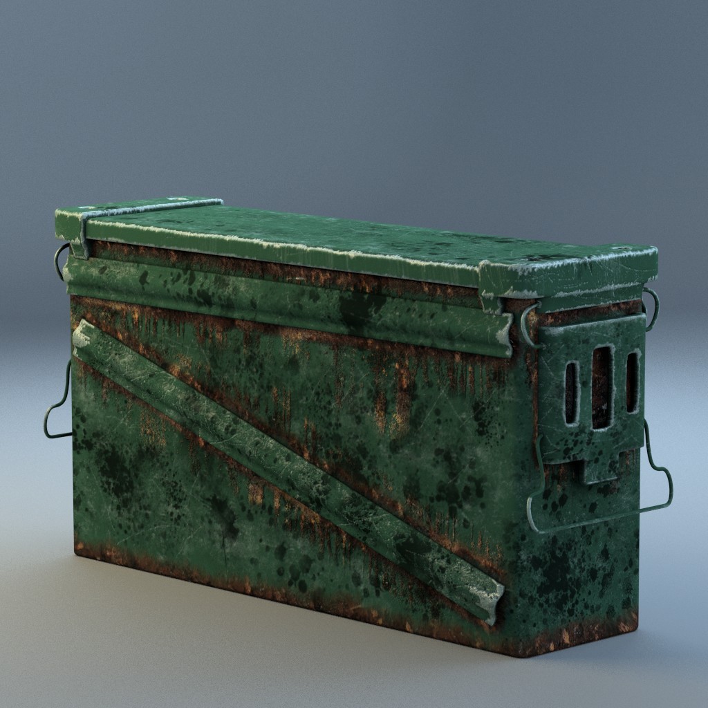 Worn-Out Rusted AmmoCrate preview image 1